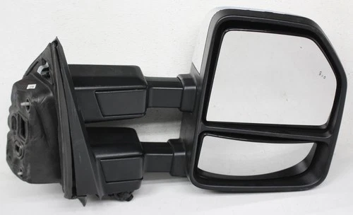 OEM Right Passenger Side Mirror For Ford F150 Chrome Cap Textured ML3Z-17682-AB