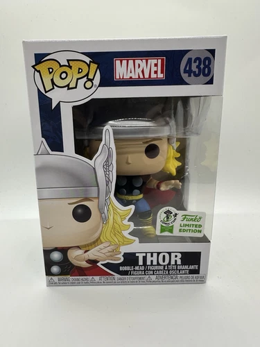 Funko Pop Marvel Classic Thor 438 - Official 2019 ECCC Comic Spring Con Sticker