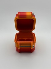 Peptide Vial Storage Container Carrying Case Organizer 4x 3ml Vial