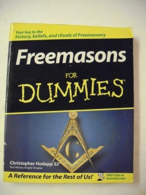 Freemasons for Dummies - paperback Hodapp, Christopher
