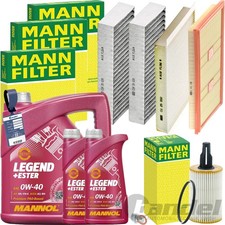 MANN INSPEKTIONSPAKET+MANNOL 0W-40 ÖL passend für MERCEDES M KLASSE W166 ML 350 MANN INSPEKTIONSPAKET+MANNOL 0W-40 ÖL passend für MERCEDES M KLASSE W166 ML 350