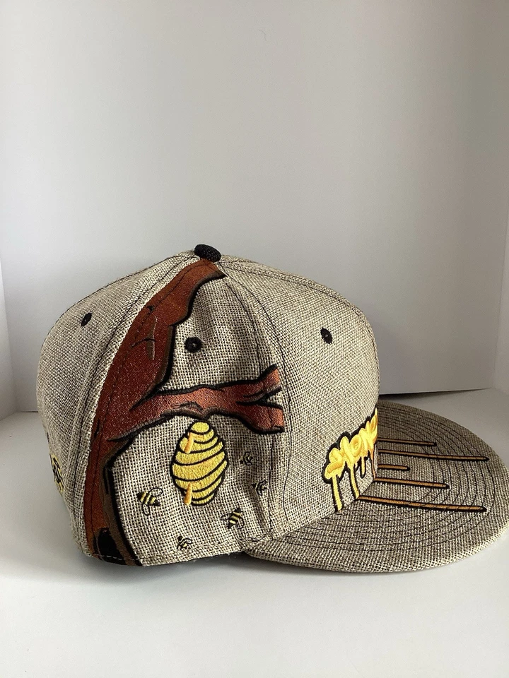 Sombrero de Base Aceite de Miel Coleccionable Raro Sohiyo X Grassroots 710 Limited 7 3/8 Foto 3 de 4