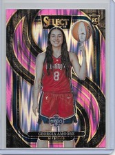 2025 WNBA Select Georgia Amoore Pink Flash Premier #165 RC Washington Mystics