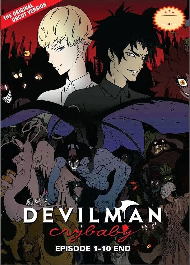 Devilman Crybaby Original UNCUT Versioan Complete Series Devilman Crybaby Original UNCUT Versioan Complete Series