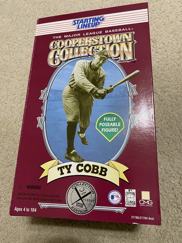 Starting Lineup Ty Cobb - Cooperstown Collection 1996 - Poseable 12" Figure