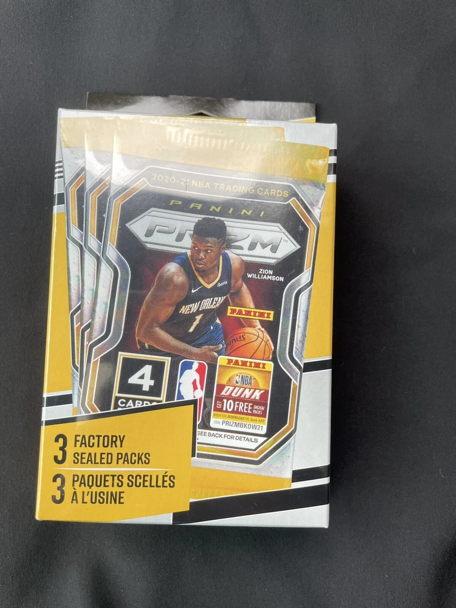 2020-2021 Panini Prizm NBA Basketball 3 Pack Hanger Box Sealed