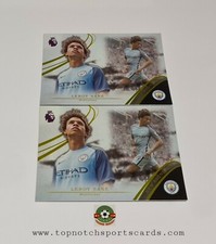 2016/17 Topps Premier Gold New Signings Soccer 2x Card Lot Leroy Sane