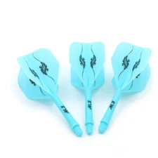CUESOUL Rost Integrated Dart Shaft and Flights Standard Shape 28mm-Leaf Design