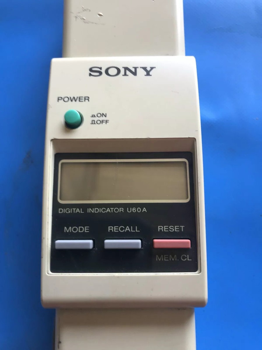 USED Sony U60A-F Digital Indicator ,60mm/2.4inch 6 VDC USED Sony U60A-F Digital Indicator ,60mm/2.4inch 6 VDC