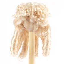 Bleach Blonde Monique Synthetic Mohair Breanna 7"-8" Doll Wig