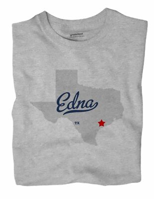 Edna Texas TX Tex T-Shirt MAP