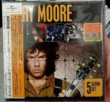 GARY MOORE 5 Album Set 2012 5-CD w/ TAIWAN OBI 2025 NEW