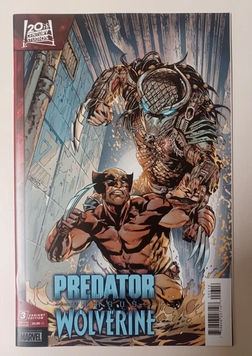 Predator vs Wolverine #3 - 1:25 Variant - Cory Smith - Marvel 2023 - NM