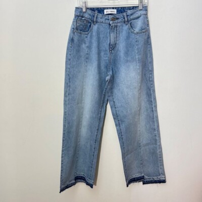 DL1961 Hepburn High-Rise Wide-Leg Jeans In Oldtown Wash Size 28