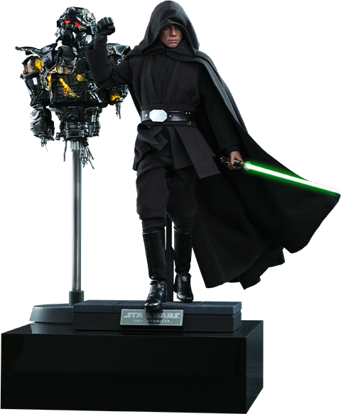 Luke Skywalker Hot Toys Deluxe - The Mandalorian - 1/6 - Figurine Neuve