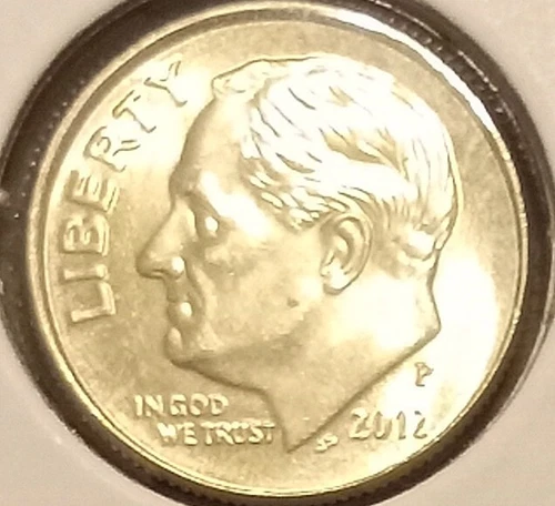 2022 P Roosevelt Dime BU Uncirculated Full Bands! Free Shipping!