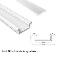 Led Aluprofil Aluminium Profile Alu Schiene Leiste Leuchte 2M FüR Led-Streifen