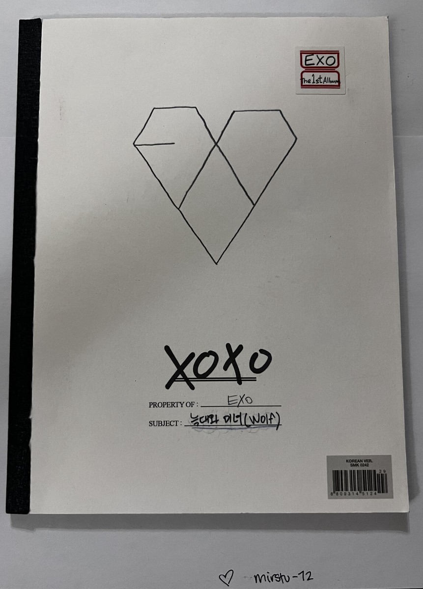 EXO Growlウルロン　アルバム　XOXO kiss ver.トレカ付き EXO - Xoxo (Kiss Version) - Amazon.com Music