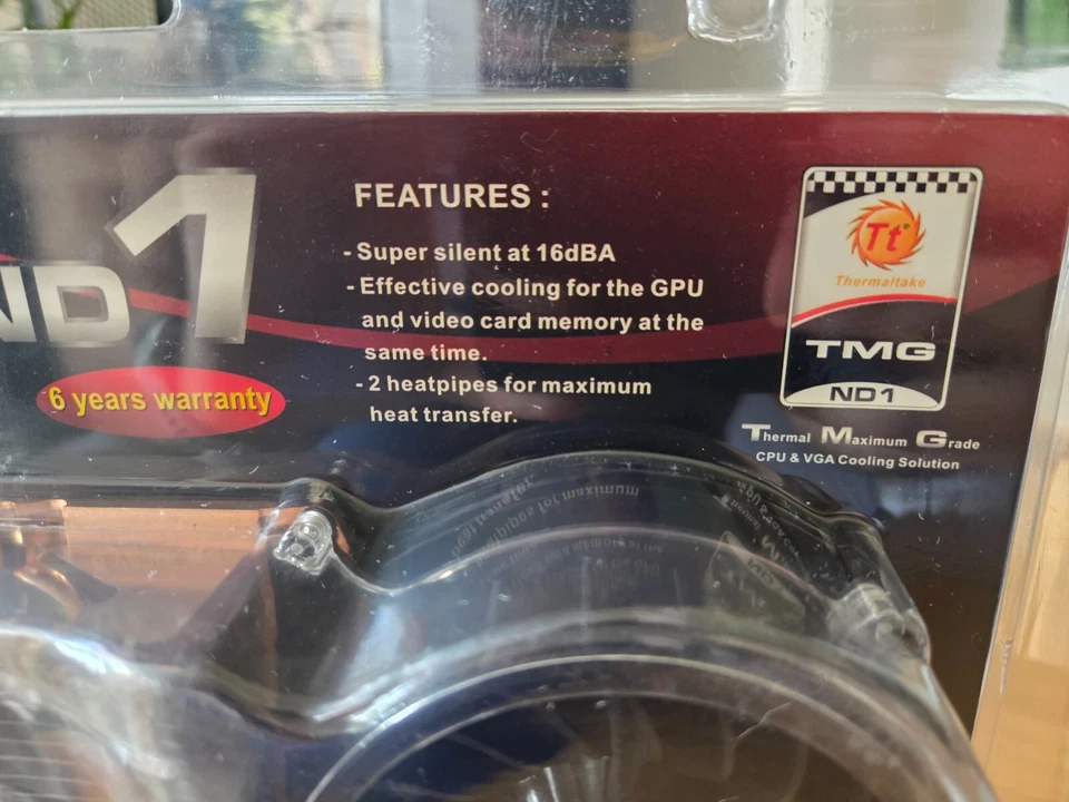 Thermaltake TMG ND1 VGA Cooler Geforce 6800 Ultra 7800 GT GTX 7900 GT GTX - Image 2 of 4