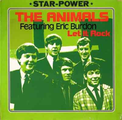 The Animals Featuring Eric Burdon Let It Rock NEAR MINT Intercord Vinyl LP
