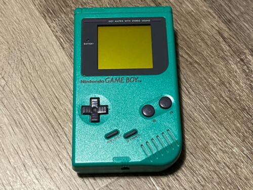 Nintendo Game Boy grün Original Original Original Original Zubehör Hersteller Handheld-System guter Zustand authentisch