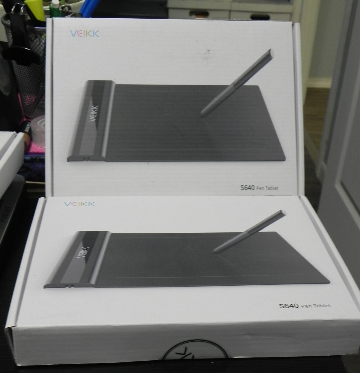 Pen Tablet Amazon Veikk S640 VEIKK S640 Drawing Tablet 6x4 Inch Portable Pen  Tablet With 8192