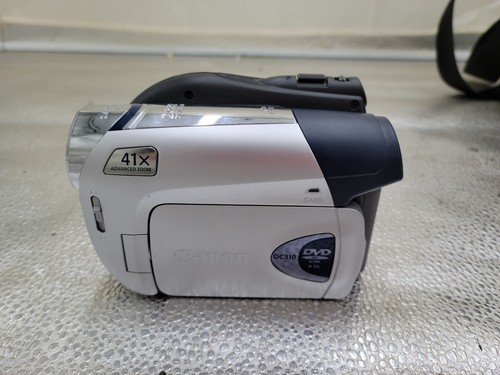Canon DC310 DVD Camcorder Kit W/Original Box, Manual and Power Cord Tested - Picture 4 of 11