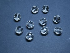 100 Pz Sfera Pallina Perlina Con Foro Passante 935100-12 mm 1/2 Cristallo