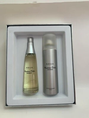 AGUA MASSIMO DUTTI WOMAN EAU TOILETTE 100 ml Spray Desodorante 150ml MYRURGIA