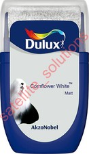 * Dulux Interior Paint 30ml Matt Tester Pots with Roller ~ Brand New & Sealed *