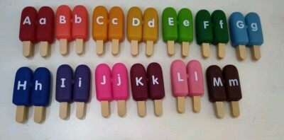 Learning Resources Smart Snacks Alpha Pops Letter Matching Upper and Lower Case