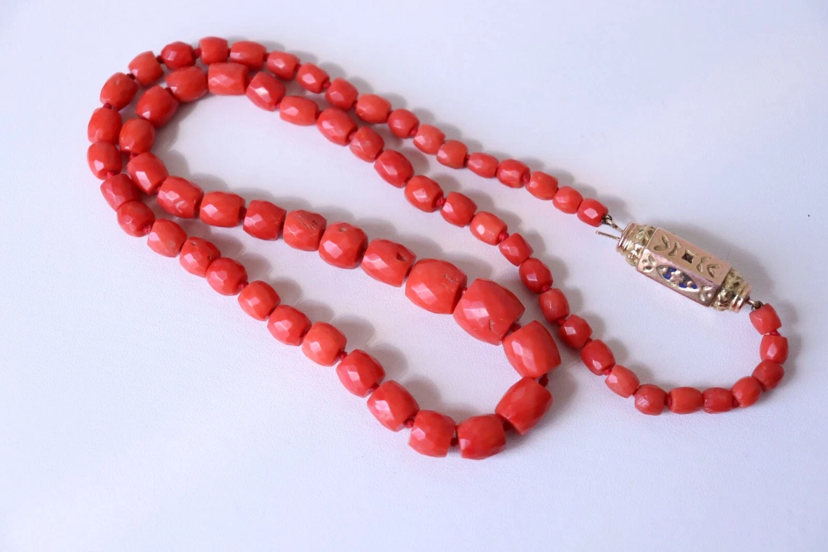 Ebay coral necklace deals