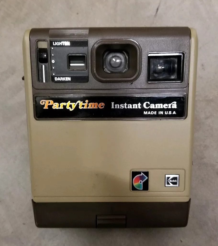 Vintage Kodak Partytime Instant Camera asis untested eBay