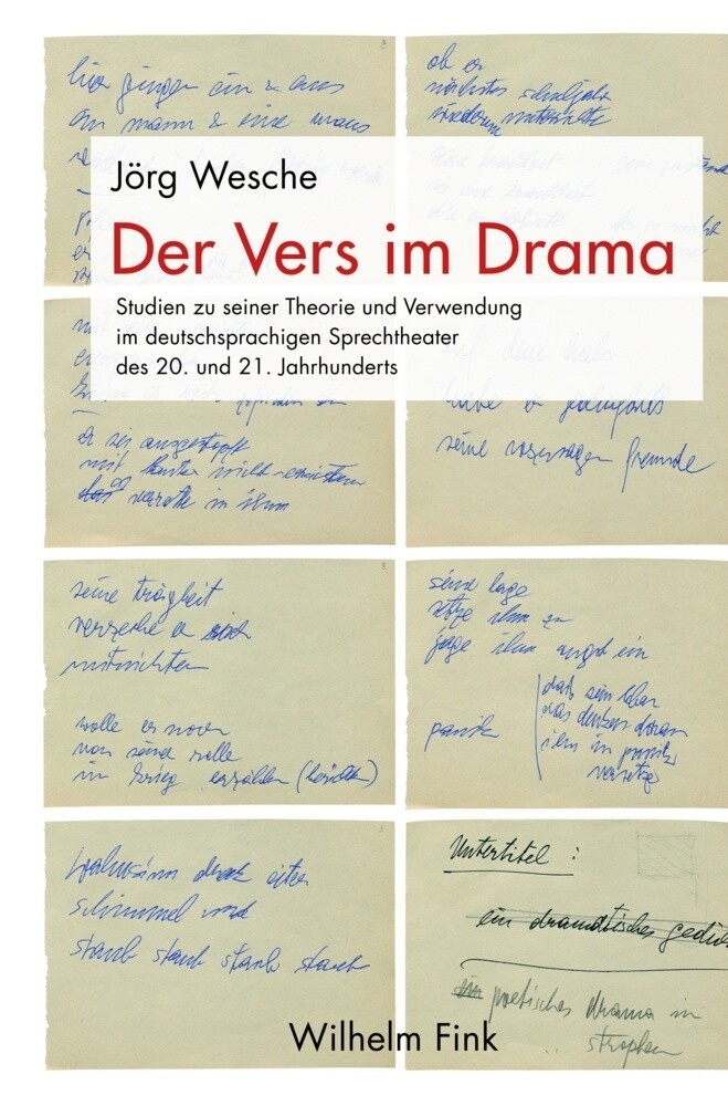 Thumbnail - Jörg Wesche | Der Vers Drama | Taschenbuch | Deutsch (2018) | X |