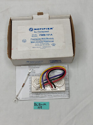NOTIFIER FMM-101A miniature monitoring input module New-Old Stock