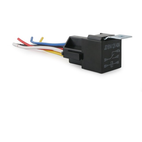 1-5Pack Automotive Relay 5 Pin With Harness Socket Set DC 12V 30/40 Amp SPDT - Picture 25 of 34