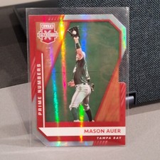 2021 Panini Elite Extra Edition Prime Numbers A Die-Cut 058/110 Mason Auer #161