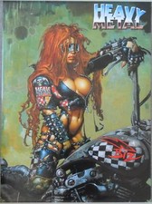 Heavy Metal Magazine - Biker Girl - Poster 2000 - Pyramid Posters