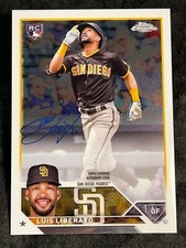 2023 Topps Chrome ROOKIE AUTO Luis Liberato, item 4