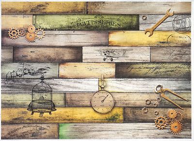 Reispapier für Decoupage Decopatch Scrapbook Bastelblatt Vintage Werkstatt
