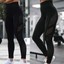 thumbnail 19 - Womens Seamless 2pcs Yoga Suit Crop Top+Leggings Bra Pants Sports Gym Set Outfit