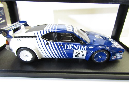 Werk83 1:18 Scale Die-Cast Model BMW M1 Procar Series 1980 #81 Hans Heyer Denim - Picture 7 of 10