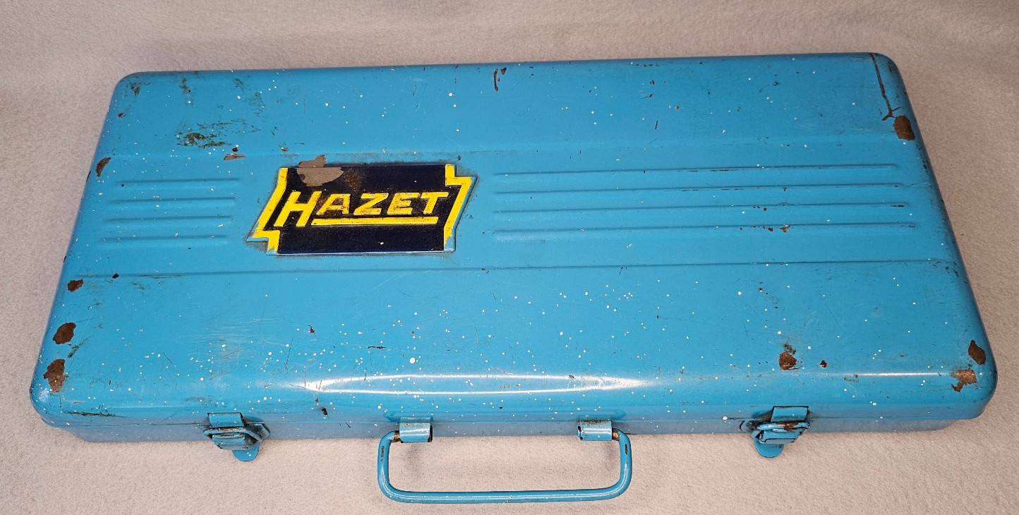 Vintage Hazet 905 Ratchet Socket Set Volkswagen Porsche Chrom Vanadium Germany