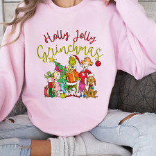 Grinch Christmas Shirt, Christmas Sweatshirt, Christmas Gift Shirt, Holliday Tee