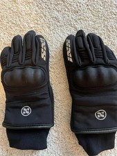 iXS Gara Softshell Motorradhandschuh Schwarz