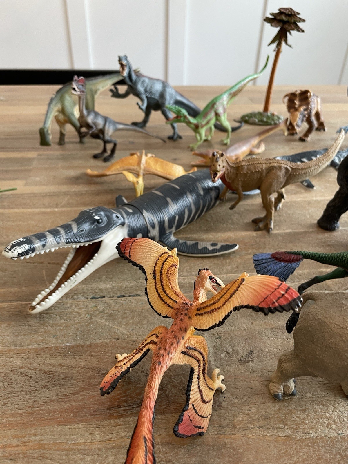 19 Vintage Carnegie Collection Dinosaur Lot Safari LTD Toy Figure Mammoth 2002 +