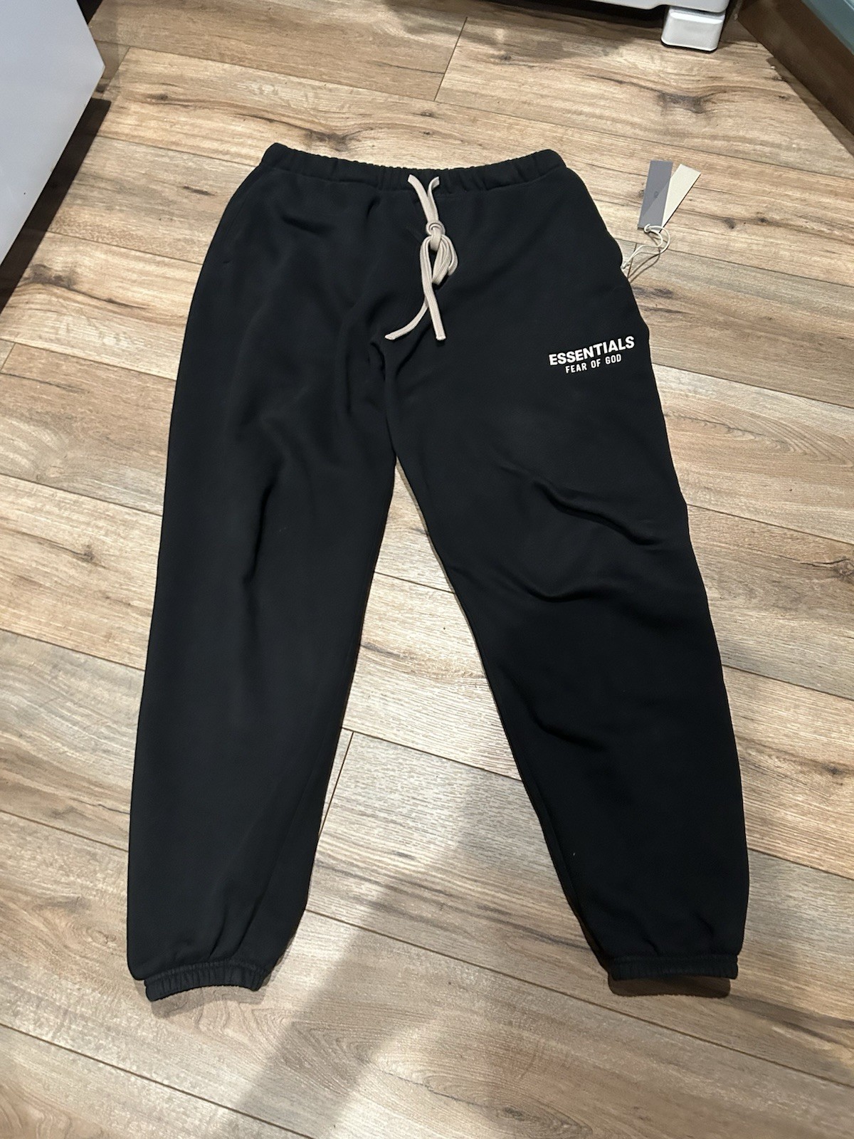 Fear Of God Essentials Fleece Sweatpants Black Size Large