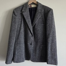 Vintage Brooks Woolen Co. Herringbone British Wool Mens Size Small Estimate