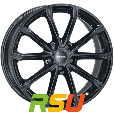 MAK DaVinci gloss black 6.5x17'' ET43 LK4 100 ML 57.1 Alufelgen 17 Zoll
