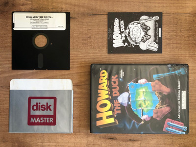 Howard The Duck, Activision, 1986, Disk, getestet, CIB, C64, CBM 64,Commodore 64